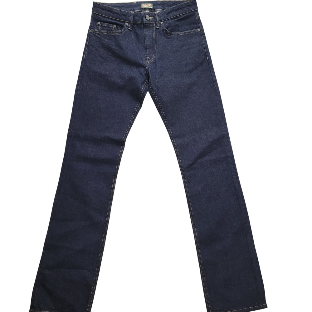 Tecovas Ranch Wear Mens Straight Leg Jeans Indigo Blue Denim 30x34